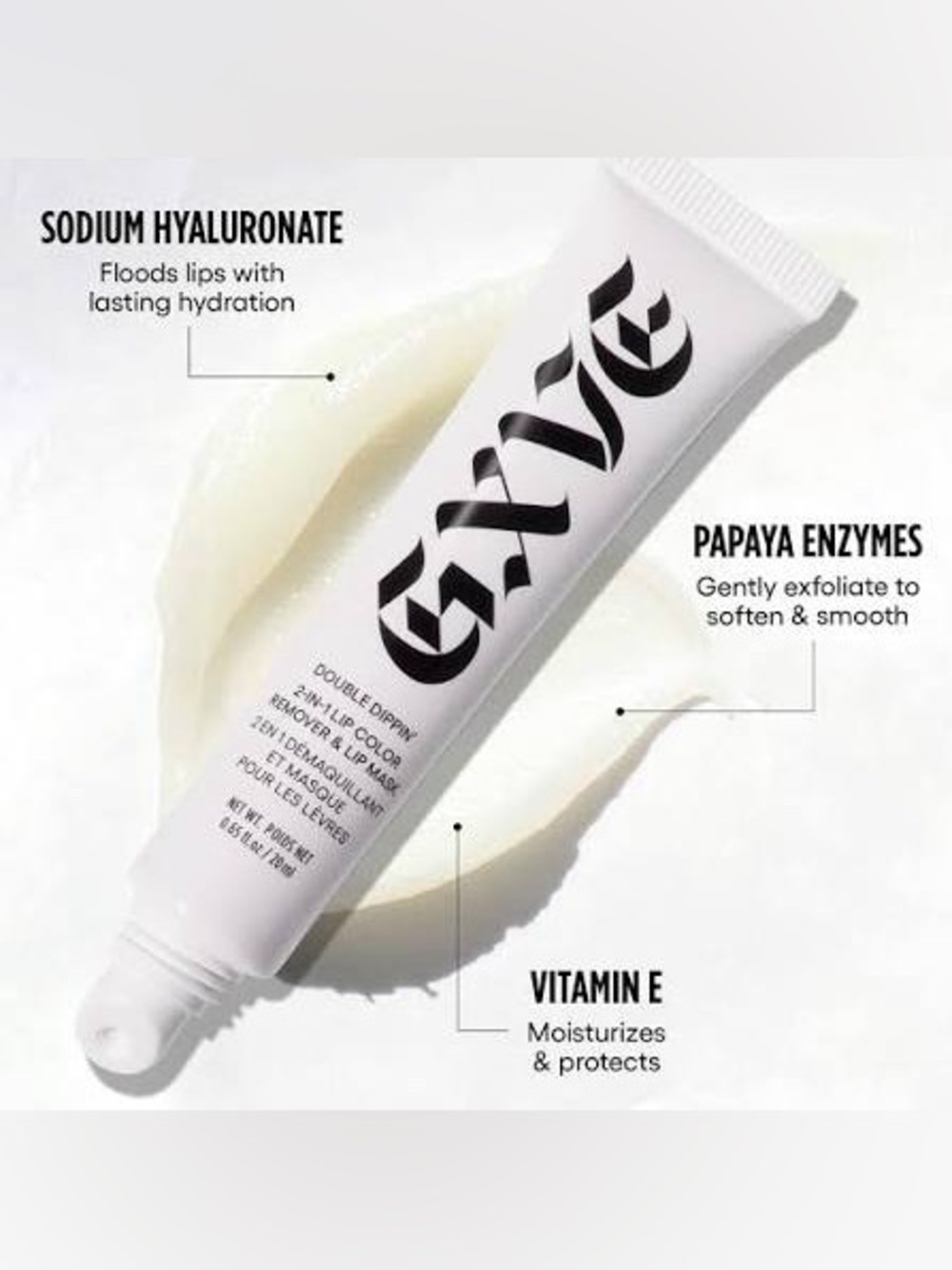 GXVE BY GWEN STEFANI Double Dippin' 2-in-1 LIP COLOR REMOVER & LIP MASK NEW!